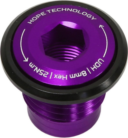 Hope Vis de fixation UDH pour axe traversant Hope - purple