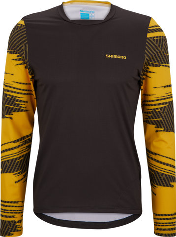 Shimano Maillot Myoko L.S. - mustard yellow/M