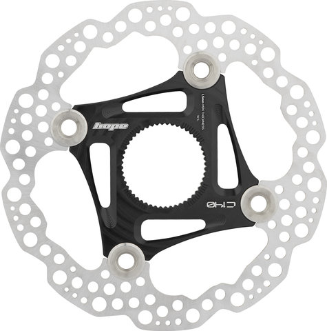 Hope MTB Bremsscheibe Center Lock Floating - black/140 mm