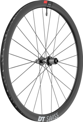 DT Swiss Juego de Ruedas ARC 1100 DICUT 38 Disc Center Lock 28" - negro/142 mm/100 mm/28"/Shimano carretera/100 mm/Shimano carretera/100 mm/142 mm