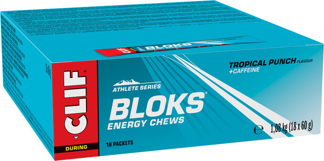 CLIF Bar Bloks Energy Cubes - 18 Pieces - tropical punch/tropical punch