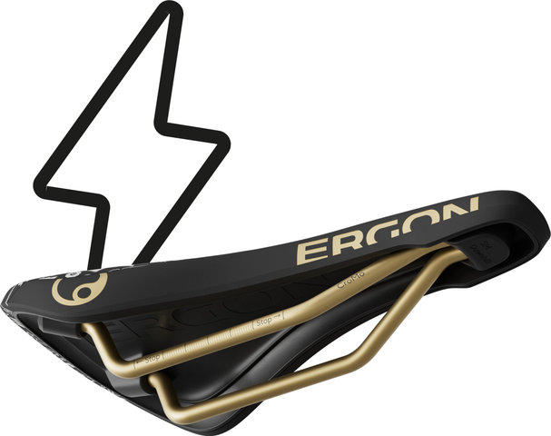 Ergon SM Downhill Comp Vali Höll Edition Saddle - black | 120 mm