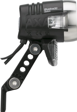 Axa Lampe Avant à LED Blueline 50 Switch (StVZO) - noir