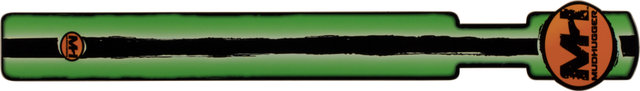 Mudhugger Shorty Mudguard Decal - green/universal