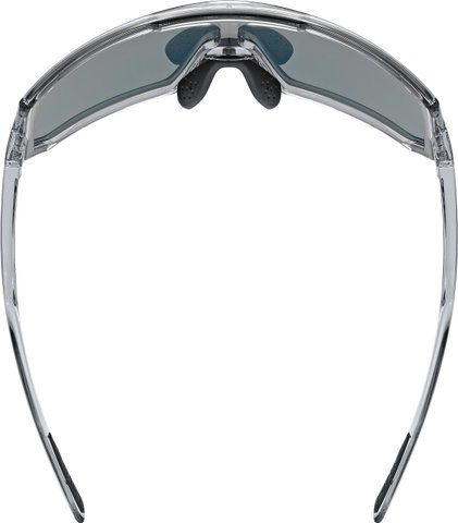 uvex lunettes de sport sportstyle 235 - smoke-transparent/mirror red