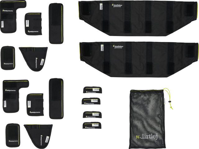 dirtlej Bike Carrier E-Bike Package Transportschutz - black