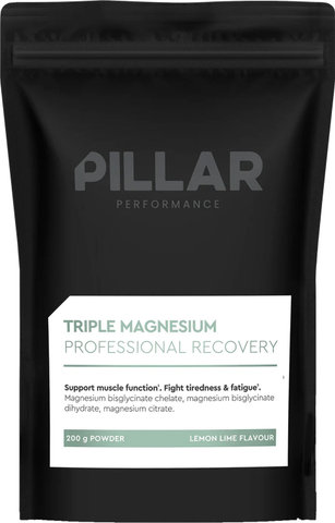 PILLAR Performance Triple Magnesium Professional Recovery Powder - lemon-lime