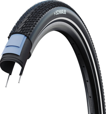 Schwalbe Maratón Almotion ADDIX Green RaceGuard 28" Neumático de alambre - black reflex | 40 mm | 1.5 | 28 | 40-622