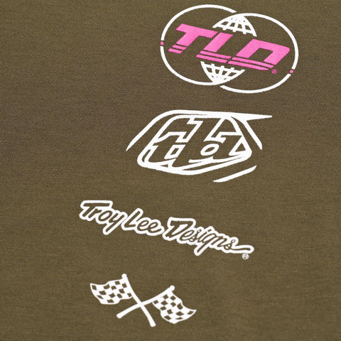 Troy Lee Designs T-shirt Skyline S/S Ride - worldwide caper/M