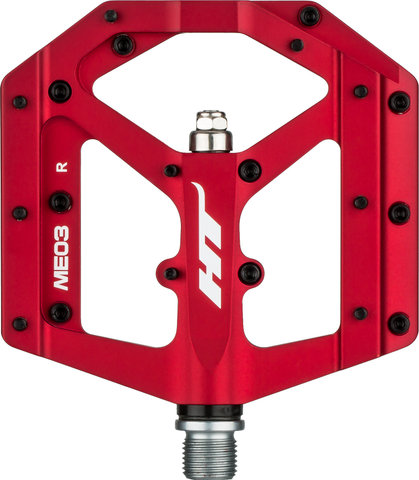 HT EVO-MAG ME03 Platform Pedal - matte red