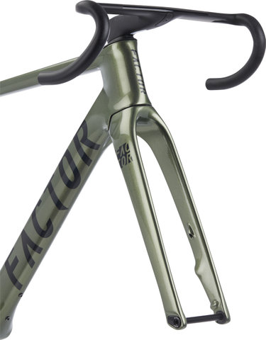 Factor Kit Cadre OSTRO Gravel V.A.M. Olive Green Carbone - olive green/54 cm, T47a Micro Spline