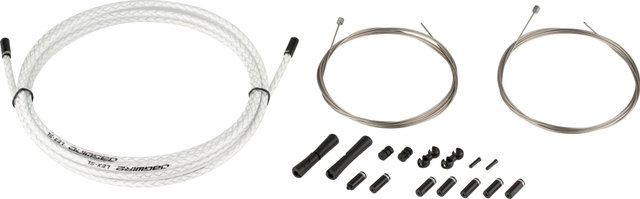 Jagwire Set de Câble de Vitesses 2X Sport - braided white