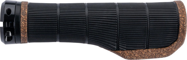 CONTEC Merge City Comfort Kork Lenkergriffe für Drehgriffschalter - braun-schwarz | 140 mm / 96 mm | one size