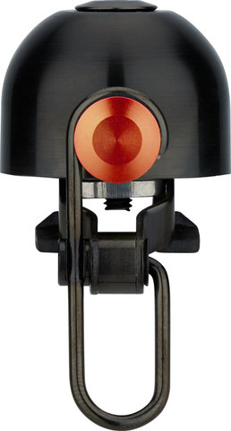 SPURCYCLE Stainless Steel Bell - Black - black-orange SPURCYCLE Stainless Steel Bell - Black - black-orange