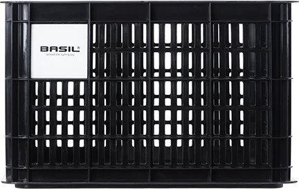 Basil Crate M Bicycle Box - black/29 l