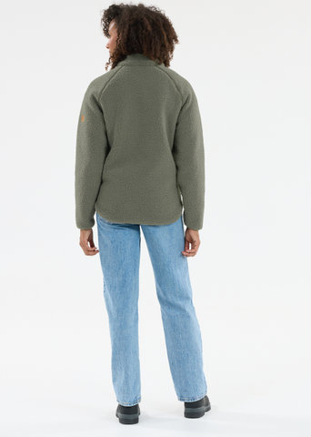 Whistler Pioneer Women's Teddy Fleece Jacket - dusty olive | S