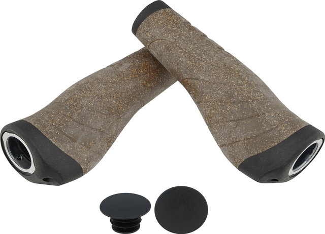 CONTEC Tour Pro Kork Lenkergriffe - schwarz-kork/135 mm