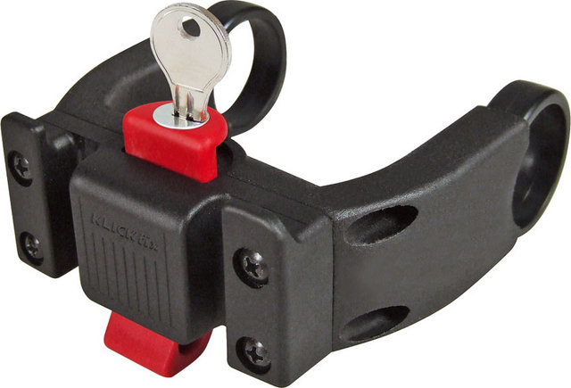 Rixen & Kaul Adaptador de manillar E KLICKfix® bloqueable - negro