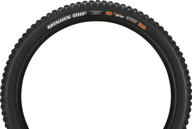 Maxxis Minion DHF 3C MaxxGrip DD WT TR 27,5" Faltreifen - schwarz/27.5 "/63 mm/63-584/2.5 "