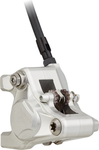 Trickstuff Set de freins à disque Piccola Carbon avant + arrière Flatmount - argenté-noir/Ensemble/gauche/droite (spécifique)