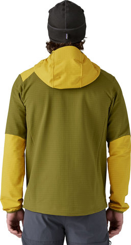 Patagonia R1 TechFace Hoody Jacke Modell 2024 - graze green/M
