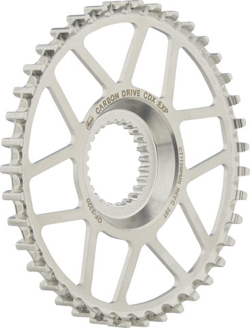 Gates CDX:EXP Pinion Front Belt Drive Sprocket - silver/39 