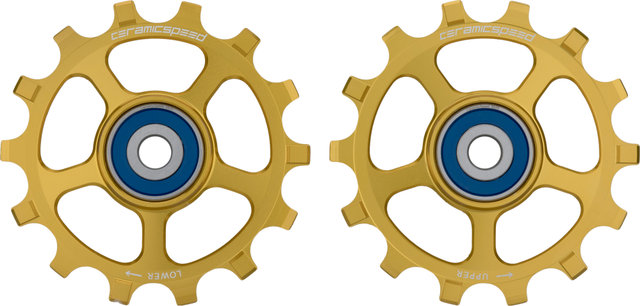 CeramicSpeed Ruedecillas SRAM Eagle 1x12 velocidades 14 dientes - gold/14 dientes