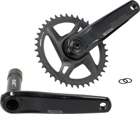 SRAM Rival 1 DUB Wide 1x12 Crankset - Workshop Packaging - black | 175,0 mm | 40 | 175.0 mm 40 tooth