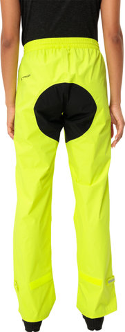 VAUDE Pantalon de Pluie Drop II W - neon yellow uni | 36 | XS
