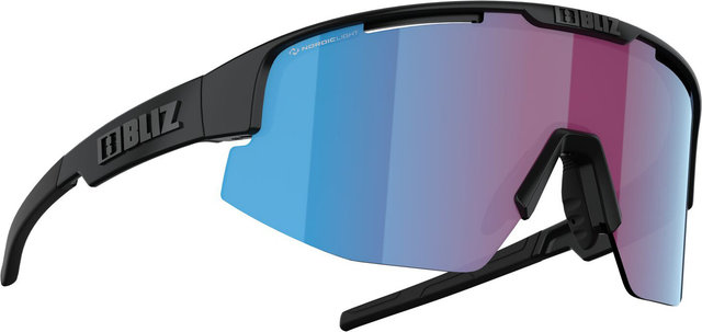 Bliz Lunettes de sport Matrix Small Nano Optics Nordic Light - matte black/rose-violet-blue