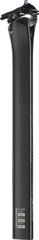 Cannondale Tige de selle C1 Aero 40 v2 - black | Forme aérodynamique spéciale | 365 mm | 0 mm