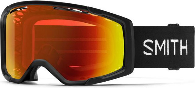 Smith Máscara Goggle Rhythm MTB - black/chromapop everyday red mirror