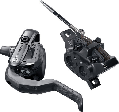 Magura Frein à disque Gustav Elite - noir-anthracite | Roue avant ou roue arrière | Flip-Flop (non spécifique au côté)