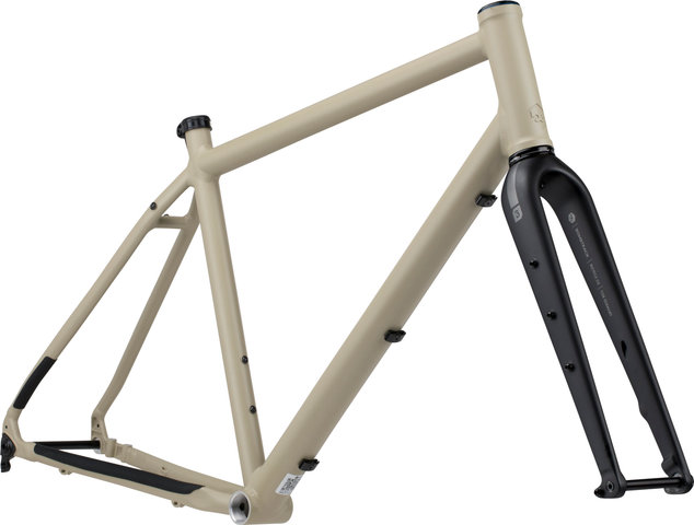 bc original Kit de Cadre Gravel Flint 28" - gris-beige | M | Axe Traversant 12 mm