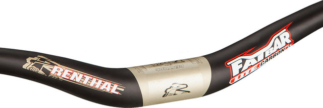 Renthal Fatbar Lite Carbon 35 40 mm Riser Handlebars - carbon-gold/760 mm