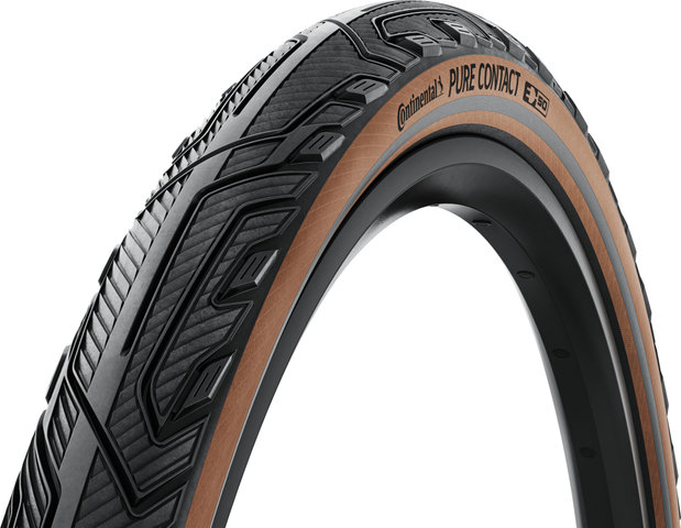 Continental Pure Contact 28" Folding Tire - schwarz-braun-reflex | 28 | 50 mm | 50-622 | 2 