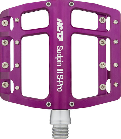 NC-17 Pedales de plataforma Sudpin III S-Pro - purple