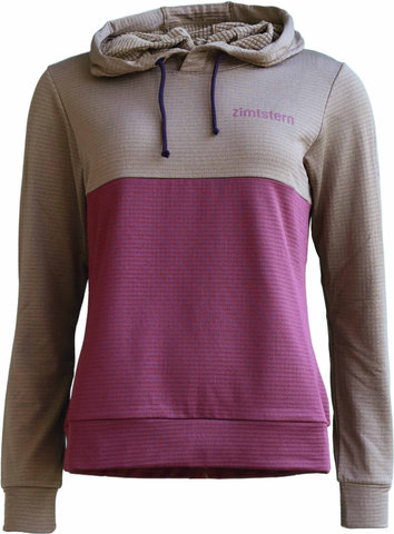Zimtstern Sudadera con Capucha Tech Hoodz para Damas - military olive-windsor wine | S