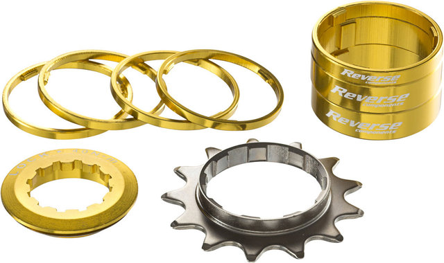 REVERSE Components Kit de vitesses simples HG 13T - gold/pignon unique