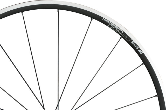 DT Swiss PR 1400 DICUT 21 Felgenbremse 28" Laufrad - Werkstattverpackung - nur Vorderrad/100 mm/28"/nur Vorderrad