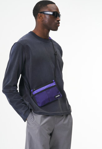 AEVOR Chest Pouch Umhängetasche - ripstop purple/300 ml
