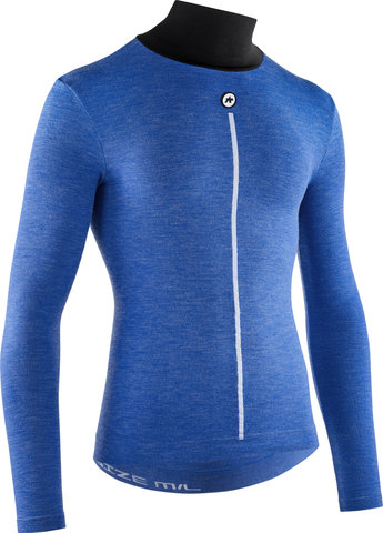 ASSOS Capa de piel Ultraz Winter L/S P1 camiseta interior - calypso blue/M/L