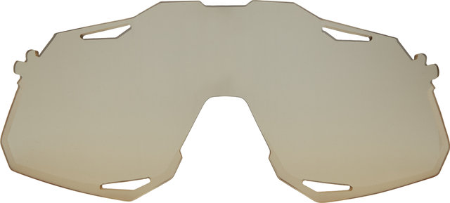 100% Ersatzglas Mirror für Hypercraft XS Sportbrille - low-light yellow silver mirror/low light yellow-silver mirror