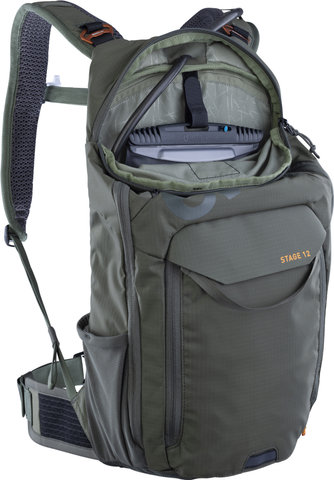 EVOC Mochila Stage 12 - dark olive/12 