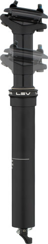 Kind Shock LEV Integra 65 mm Sattelstütze - black/30,9 mm / 300 mm / SB 0 mm / ohne Remote