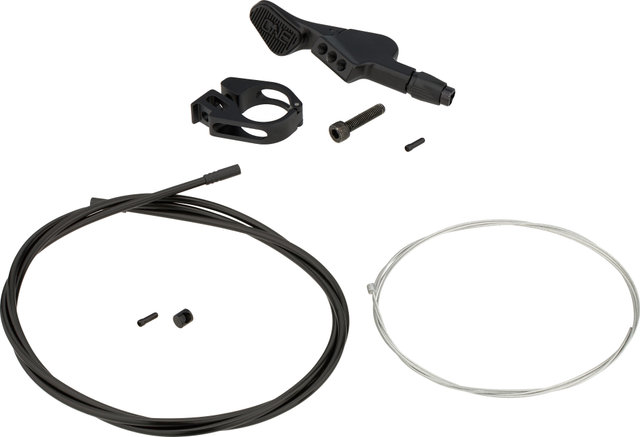 OneUp Components Tige de Selle Dropper Post 27,2 V2 120 mm Télécommande V3 Pince - black | 0 mm | 395 mm | 27,2 mm | Collier fendu | V3