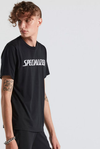 Specialized Wordmark Tee T-Shirt S/S - black/M