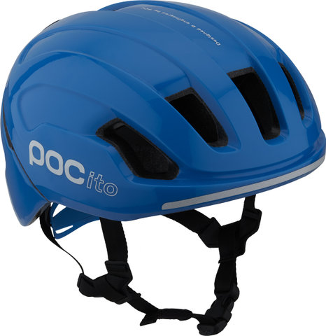 POC Casco para niños POCito Omne MIPS - fluorescent blue/51 - 56 cm