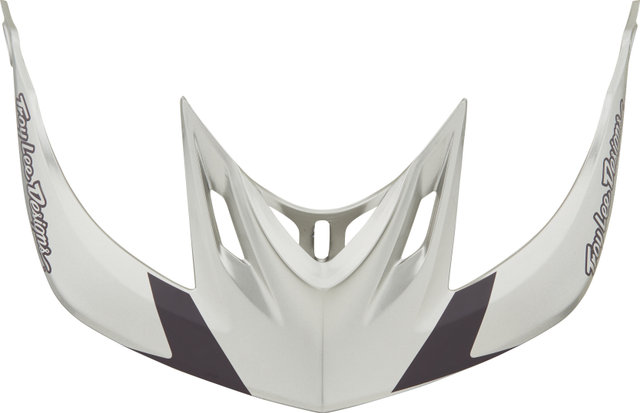 Troy Lee Designs Visera de repuesto para cascos A2 - sliver silver-burgundy/universal