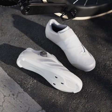 adidas Cycling Zapatillas de ciclismo de ruta Tempo 3-Stripes BOA - ftwr white-silver metallic-core black/42/42